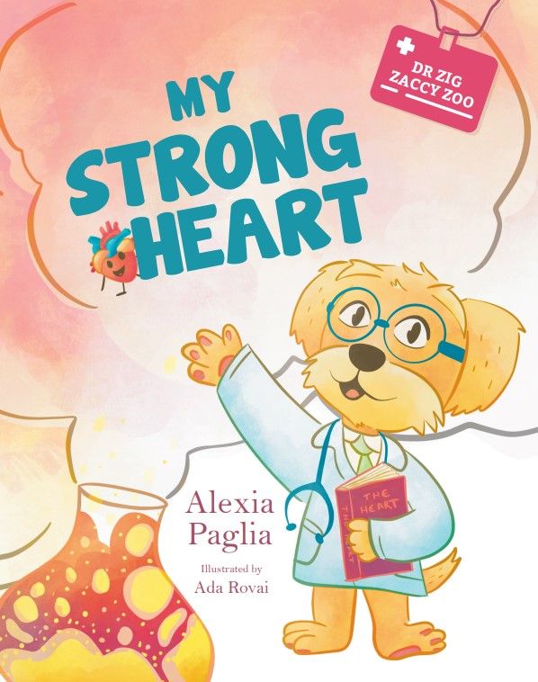 Illustrated childrens cover: My Strong Heart