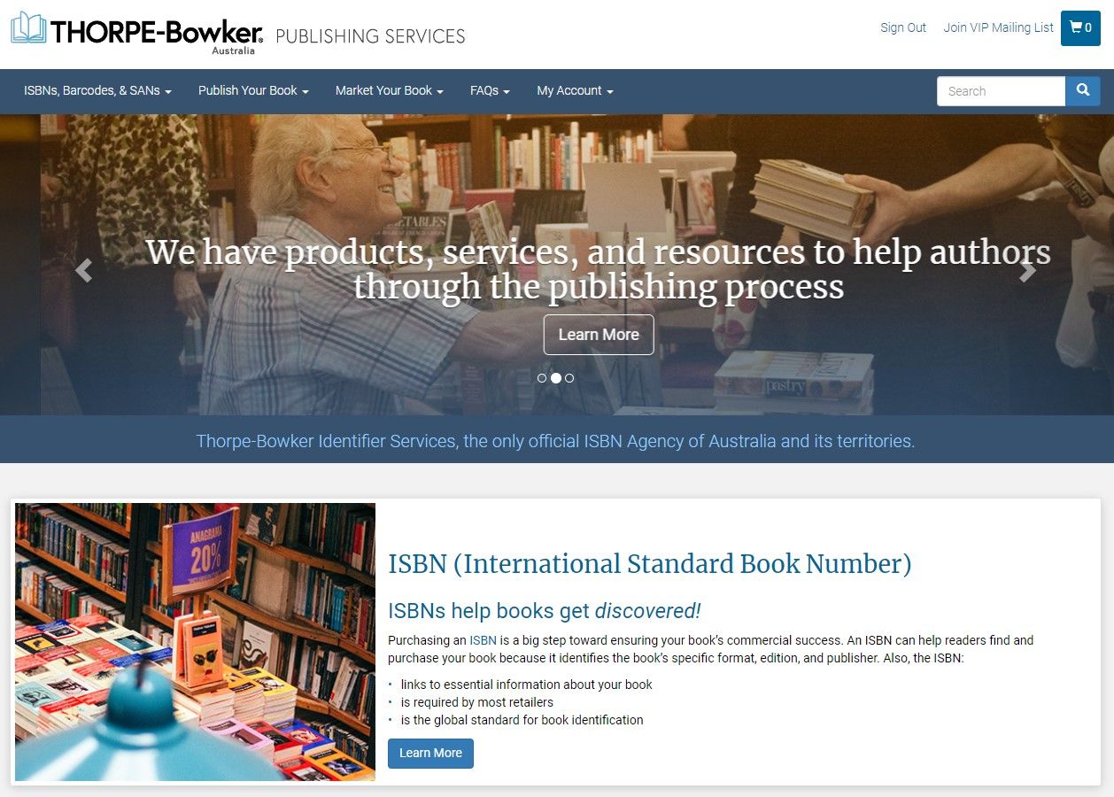 Thorpe-Bowker Homepage
