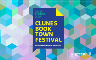 Meet us at the Clunes Booktown Festival!