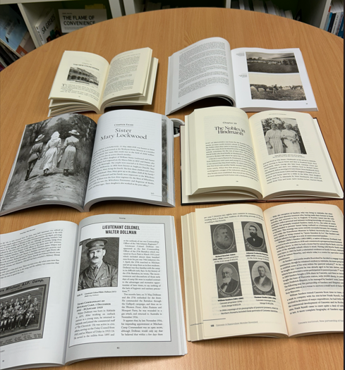 History book interiors