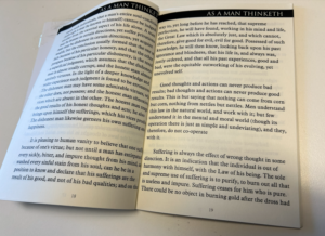 Book with gutter loss