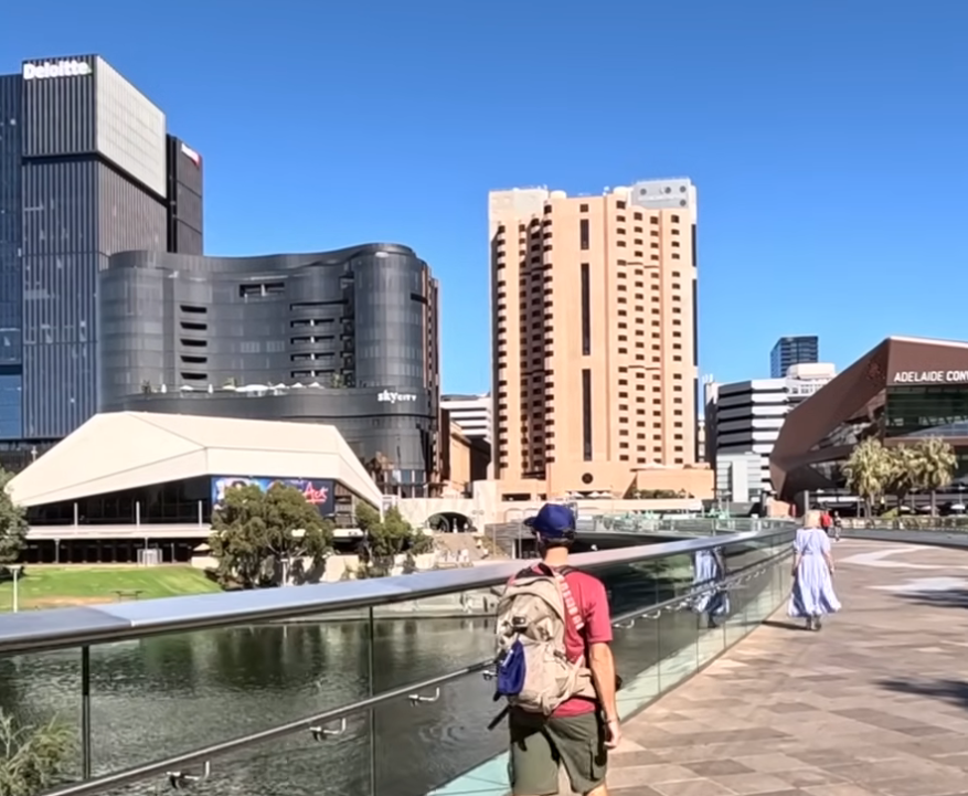 Adelaide Torrens River bridge